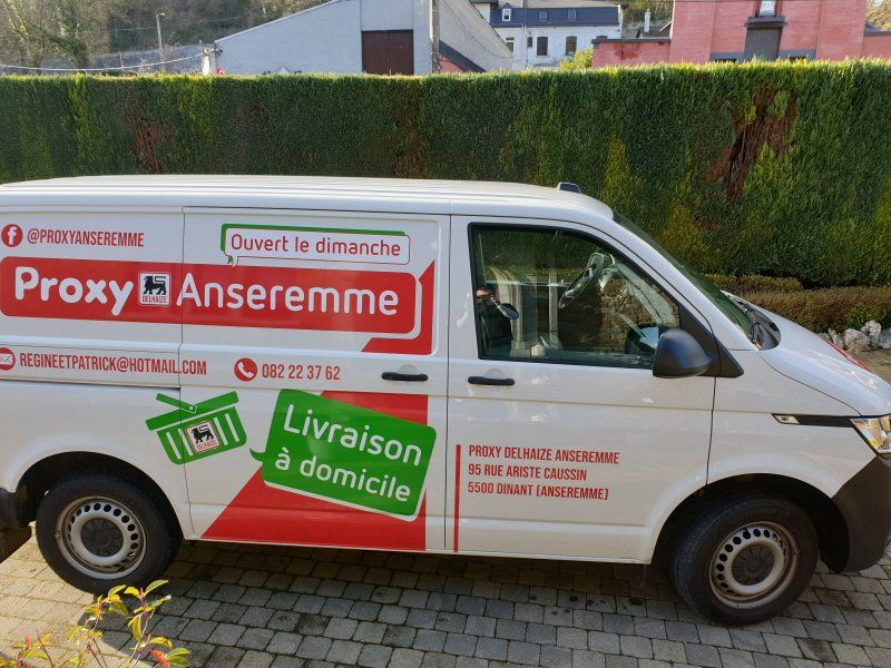 Proxy Delhaize Anseremme livraison de vos courses à domicile